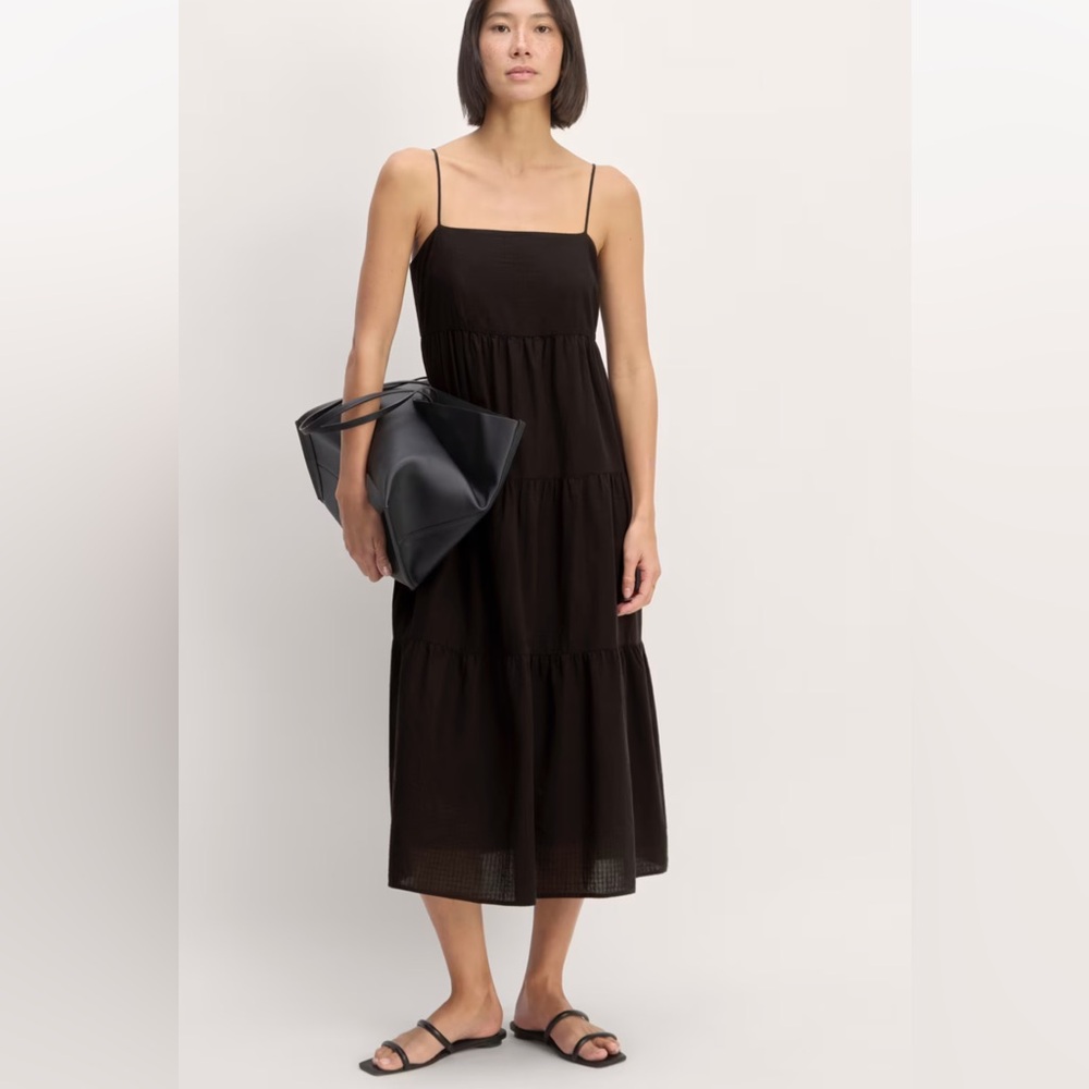 Everlane The Guaze Tiered Dress